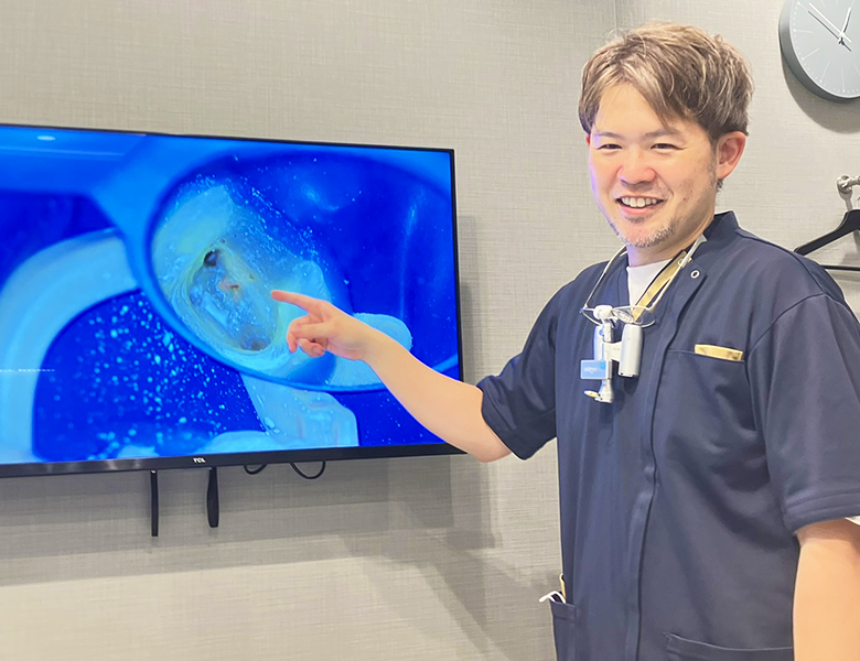 東十条の歯医者、医療法人社団医智会 Premium Dental Salon IKEIのマイクロスコープ精密治療